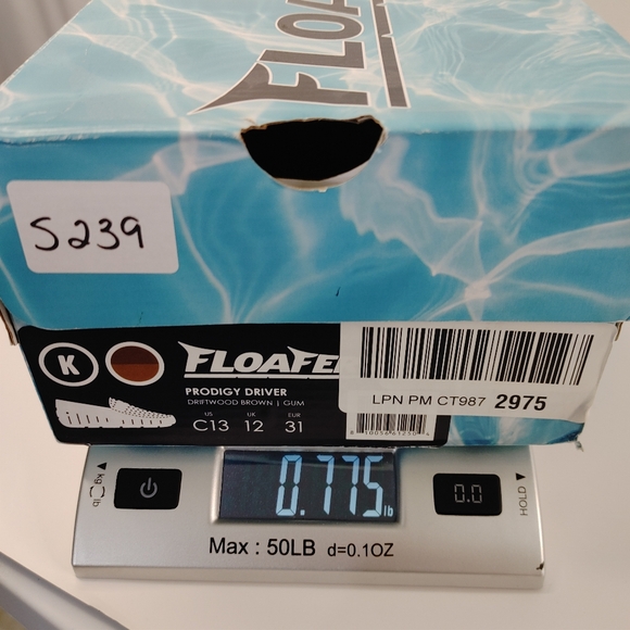 Floafers Prodigy Driver Kids Loafers Size C13 Green Olive Gum - Picture 10 of 10